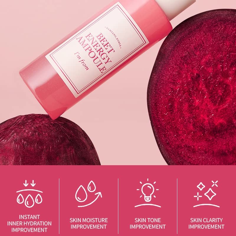 Beet Energy Ampoule - 30ml – Cruelty-Free | Hanara