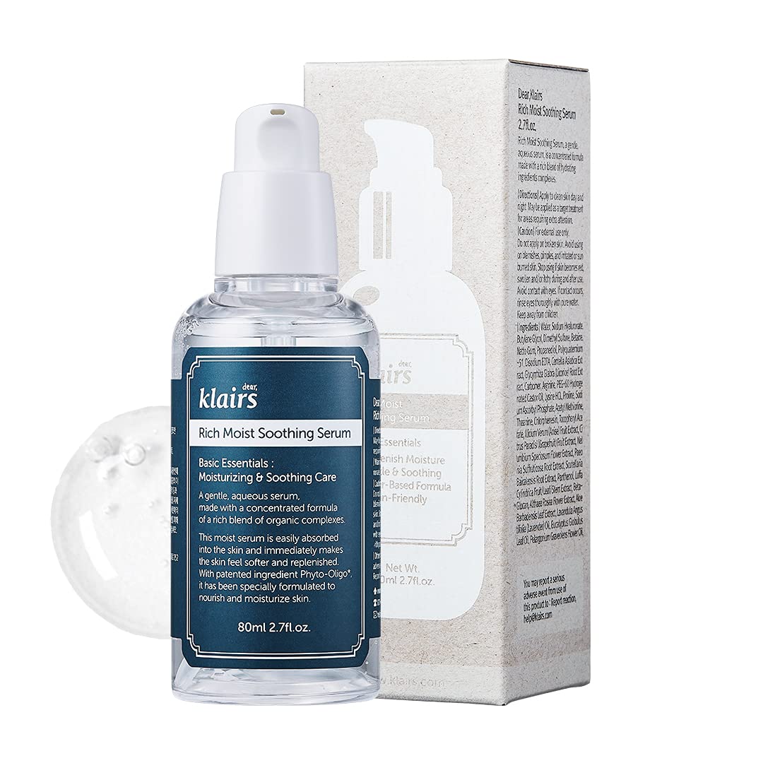 Rich Moist Soothing Serum 80ml – Cruelty-Free | Hanara