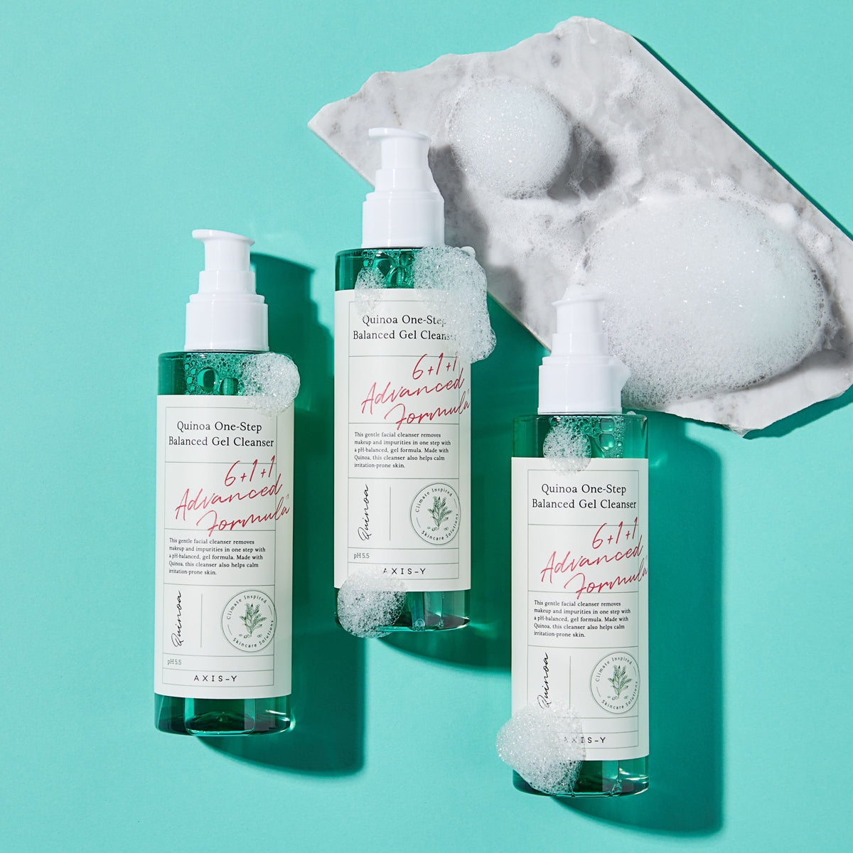 Quinoa One Step Balanced Gel Cleanser 180ml – Cruelty-Free | Hanara