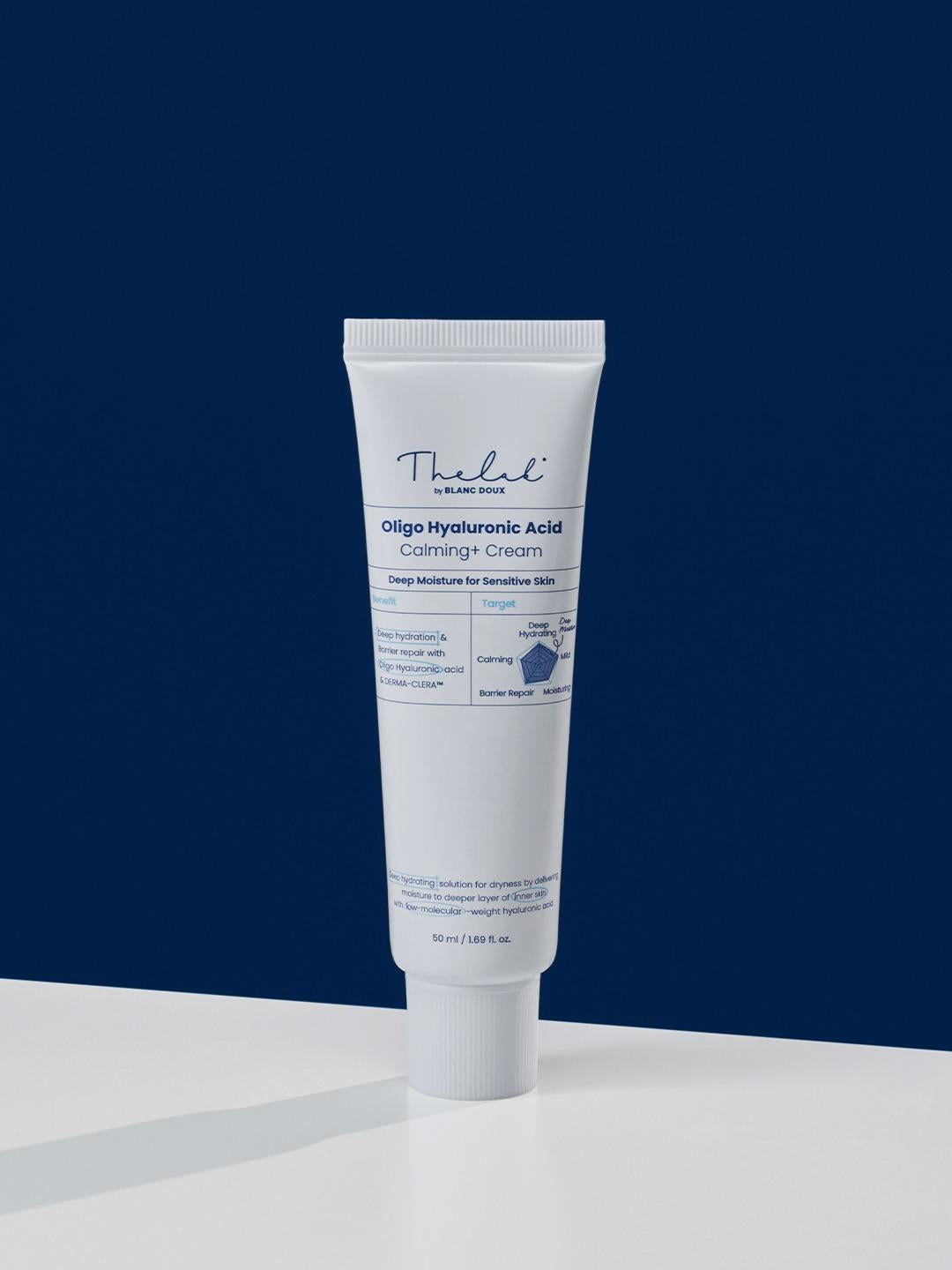 Oligo Hyaluronic Acid Calming Plus Cream 50 ml – Cruelty-Free | Hanara