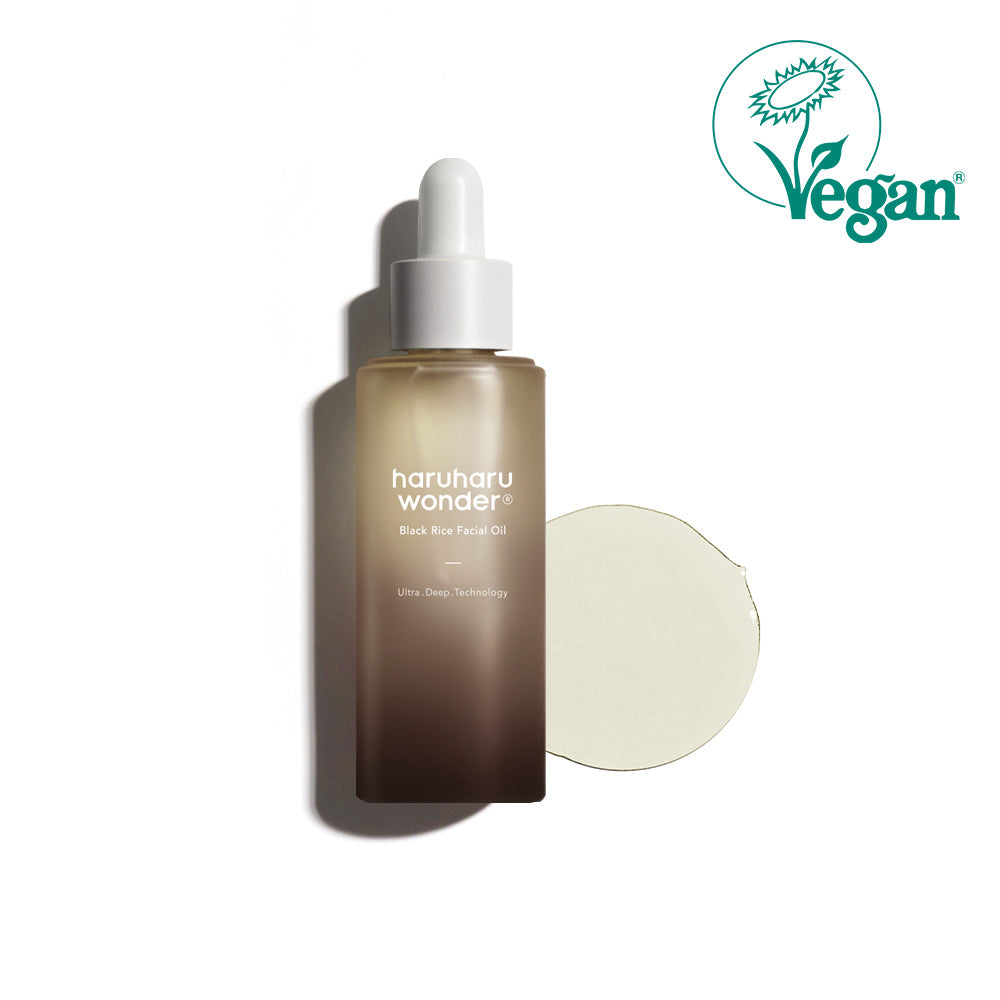 Black Rice Facial Oil – Cruelty-Free | Hanara