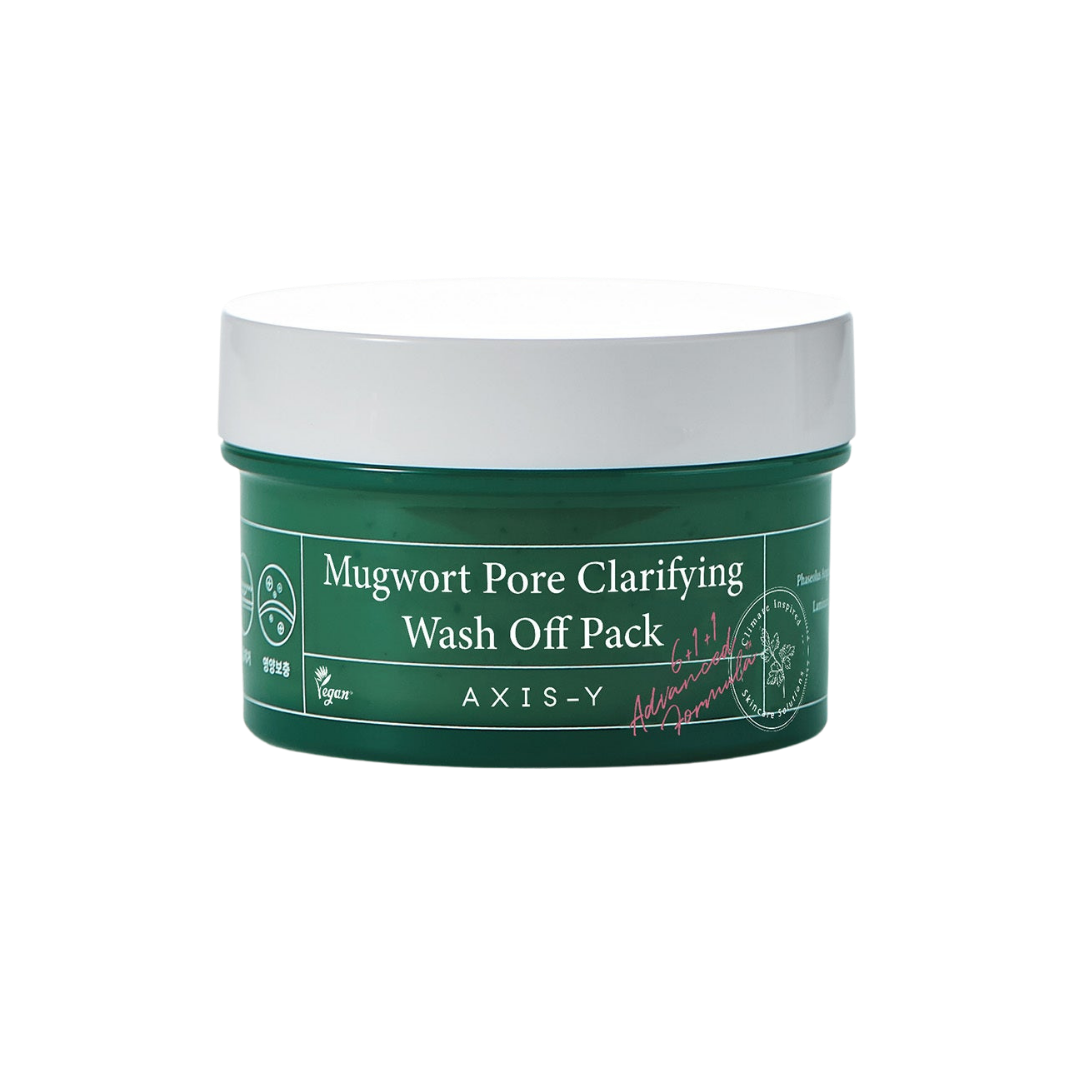 Mugwort Pore Clarifying Wash Off Pack 100ml – Cruelty-Free | Hanara