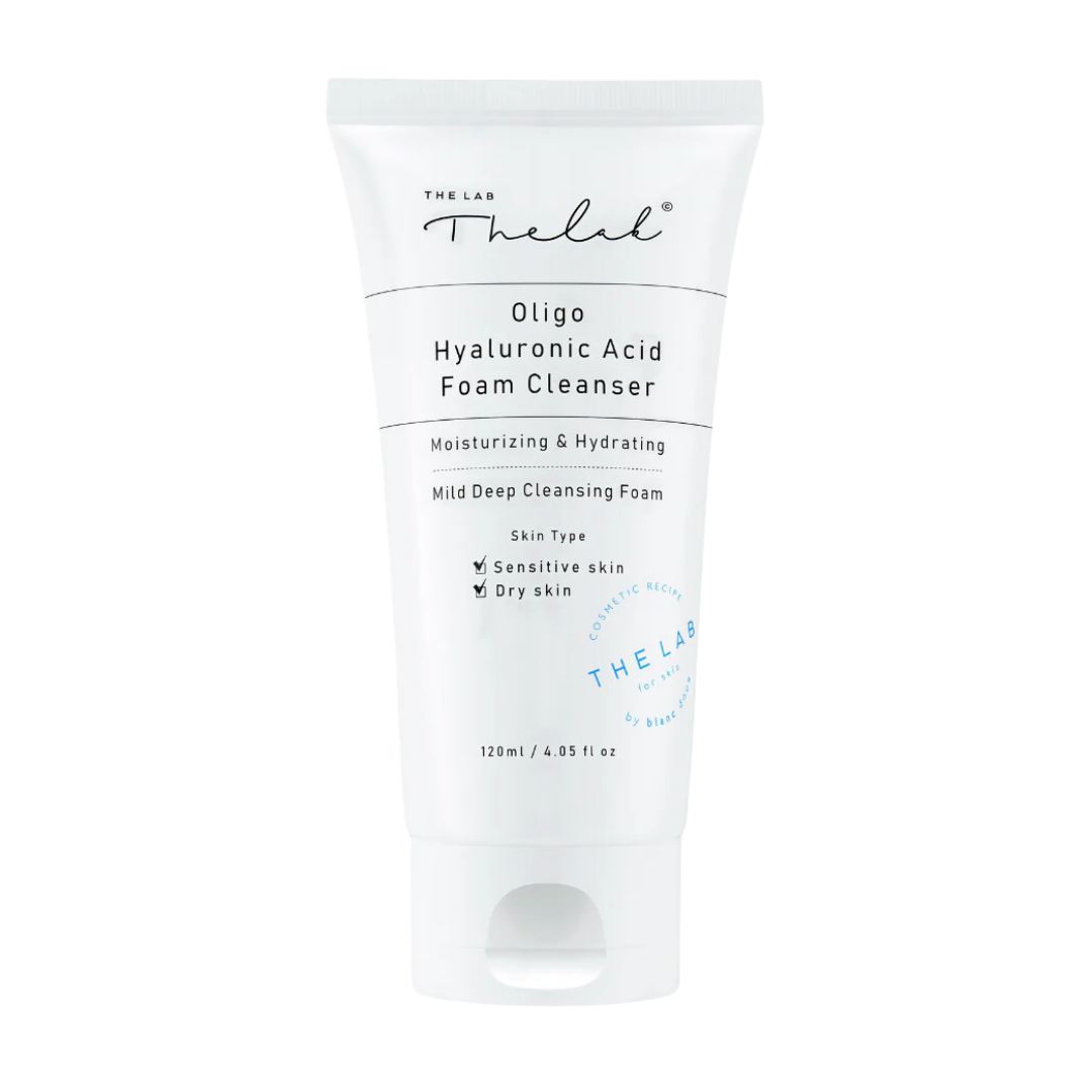 Oligo Hyaluronic Acid Foam Cleanser 120ml – Cruelty-Free | Hanara