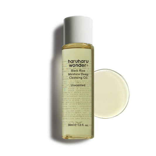 Black Rice Moisture Deep Cleansing Oil 30ml – Cruelty-Free | Hanara