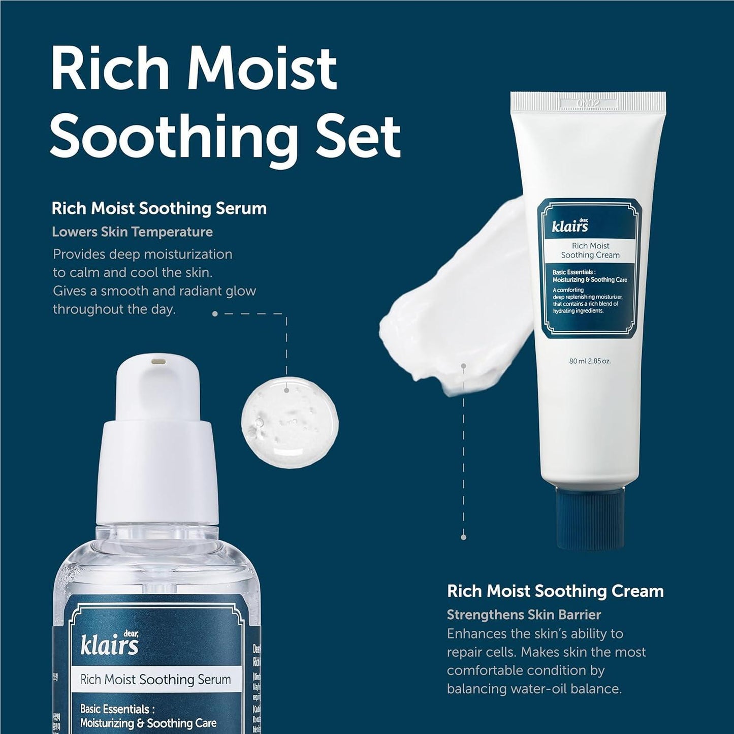 Rich Moist Soothing Cream 80ml – Cruelty-Free | Hanara