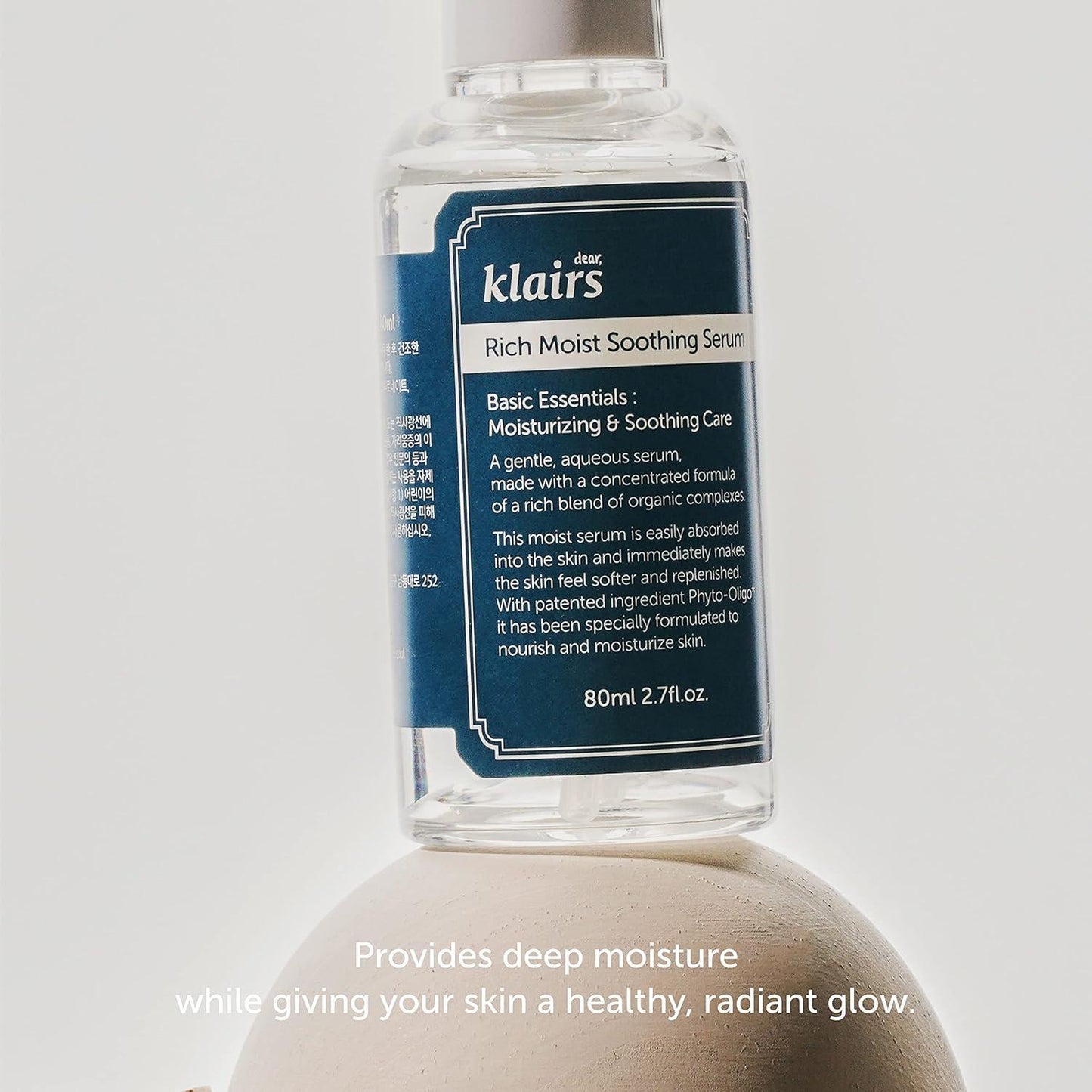 Rich Moist Soothing Serum 80ml – Cruelty-Free | Hanara