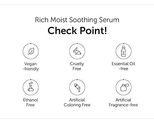 Rich Moist Soothing Serum 80ml – Cruelty-Free | Hanara