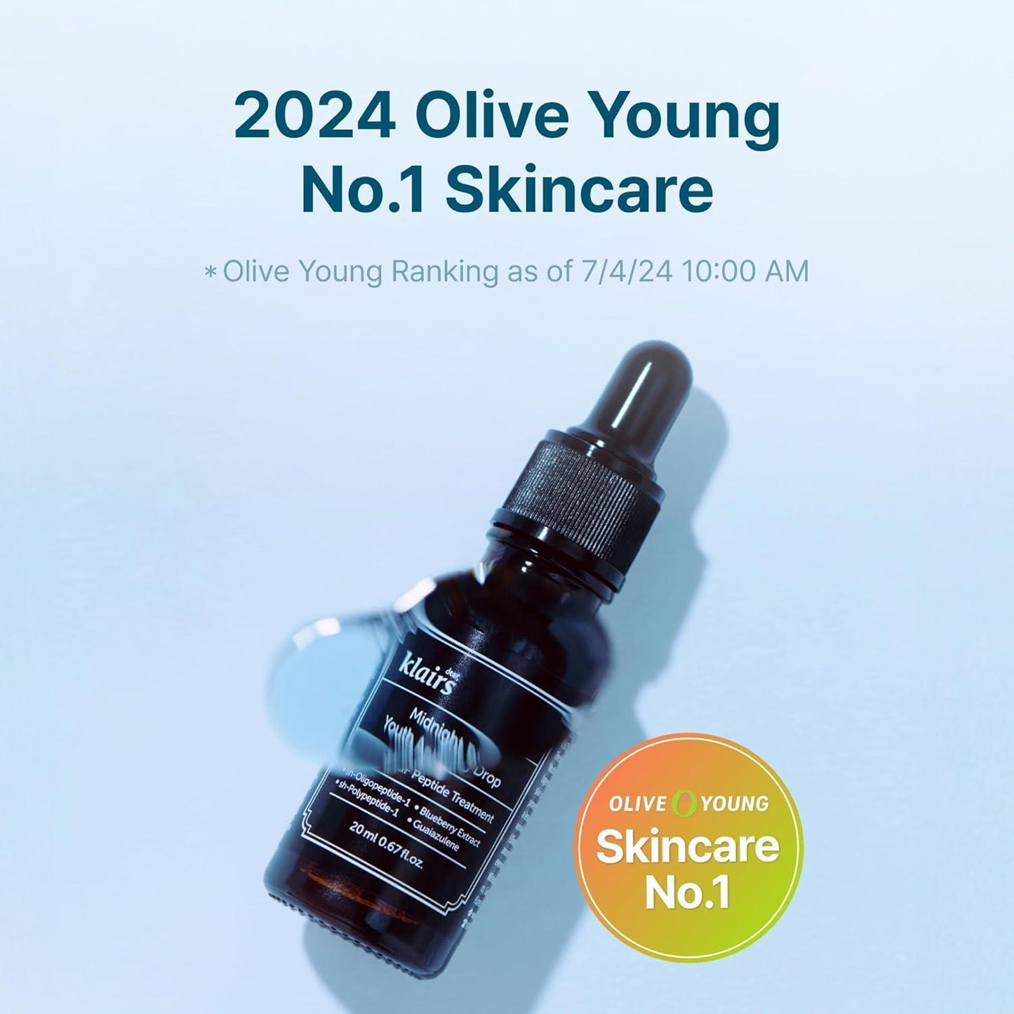 Midnight Blue Youth Activating Drop 20ml – Cruelty-Free | Hanara