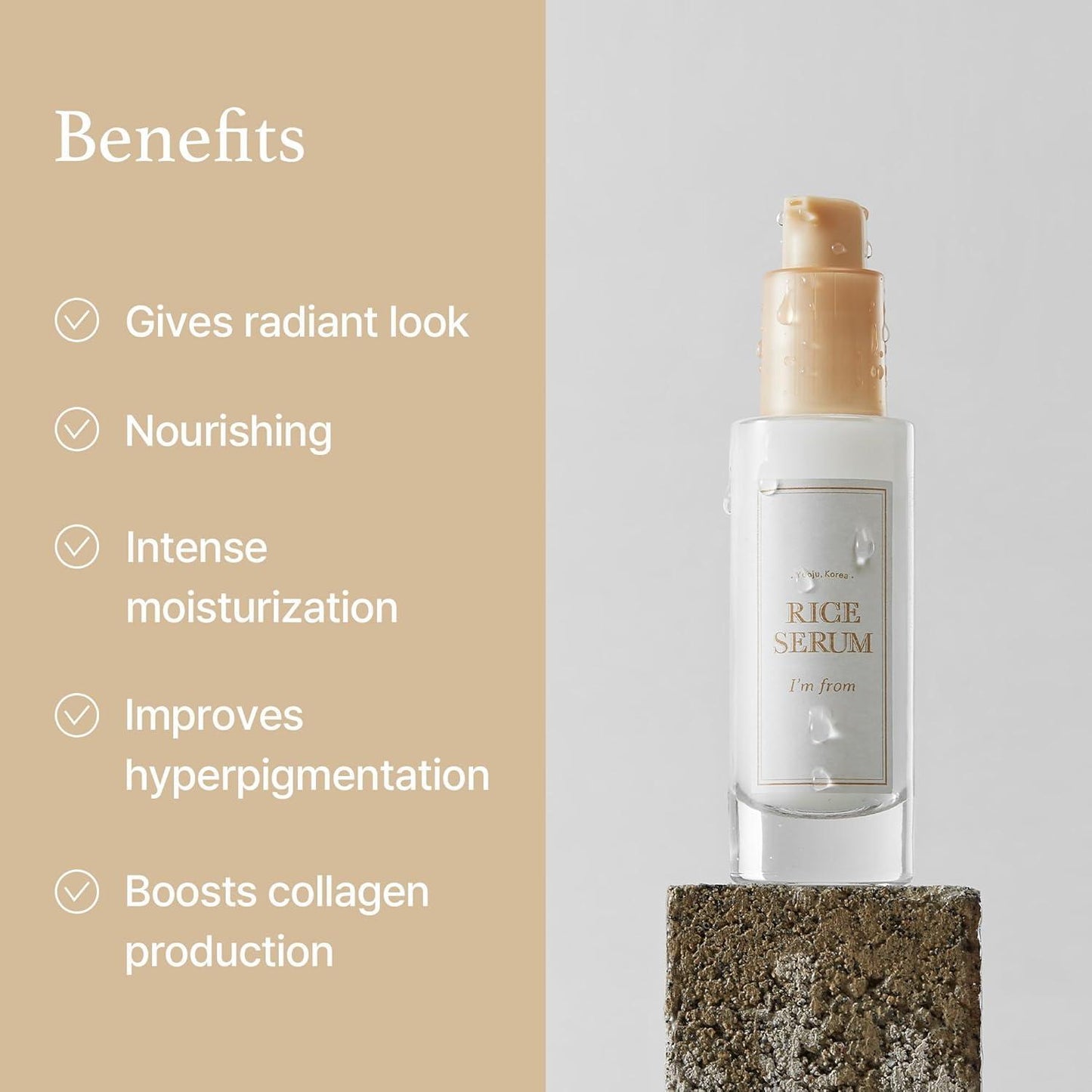 Rice Serum 30ml – Cruelty-Free | Hanara