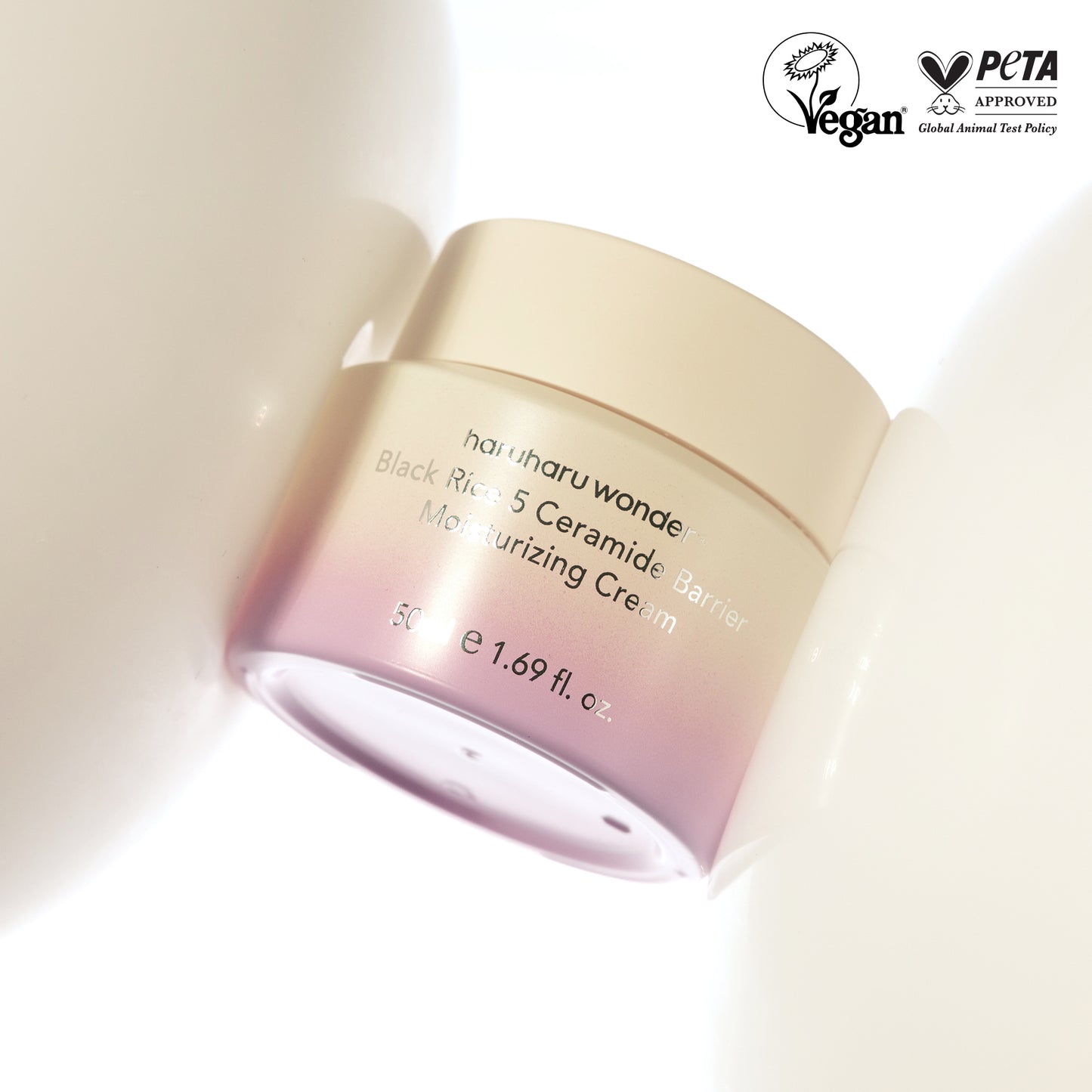 Black Rice 5 Ceramide Barrier Moisturizing Cream 50ml – Cruelty-Free | Hanara