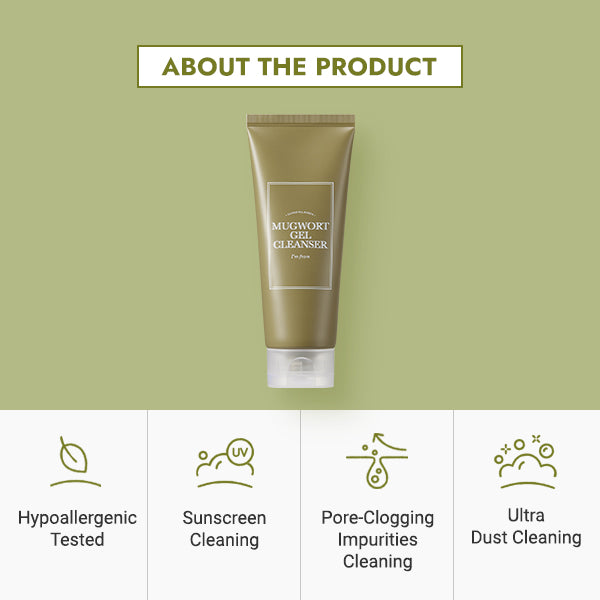Mugwort Gel Cleanser 150ml – Cruelty-Free | Hanara