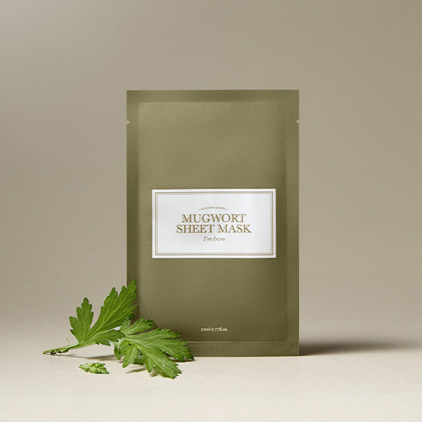 Mugwort Sheet Mask 23ml 5pcs – Cruelty-Free | Hanara