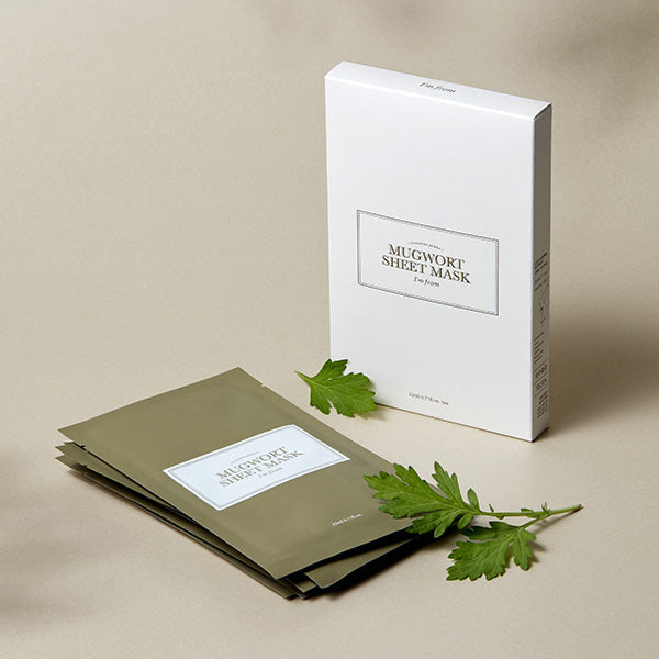 Mugwort Sheet Mask 23ml 5pcs – Cruelty-Free | Hanara