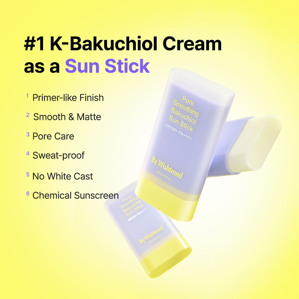 Pore Smoothing Bakuchiol Sun Stick 18g – Cruelty-Free | Hanara