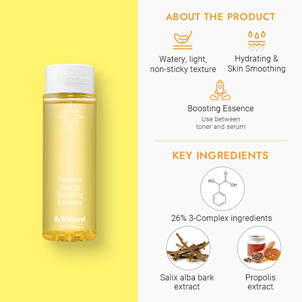Propolis Energy Boosting Essence 100 mL – Cruelty-Free | Hanara
