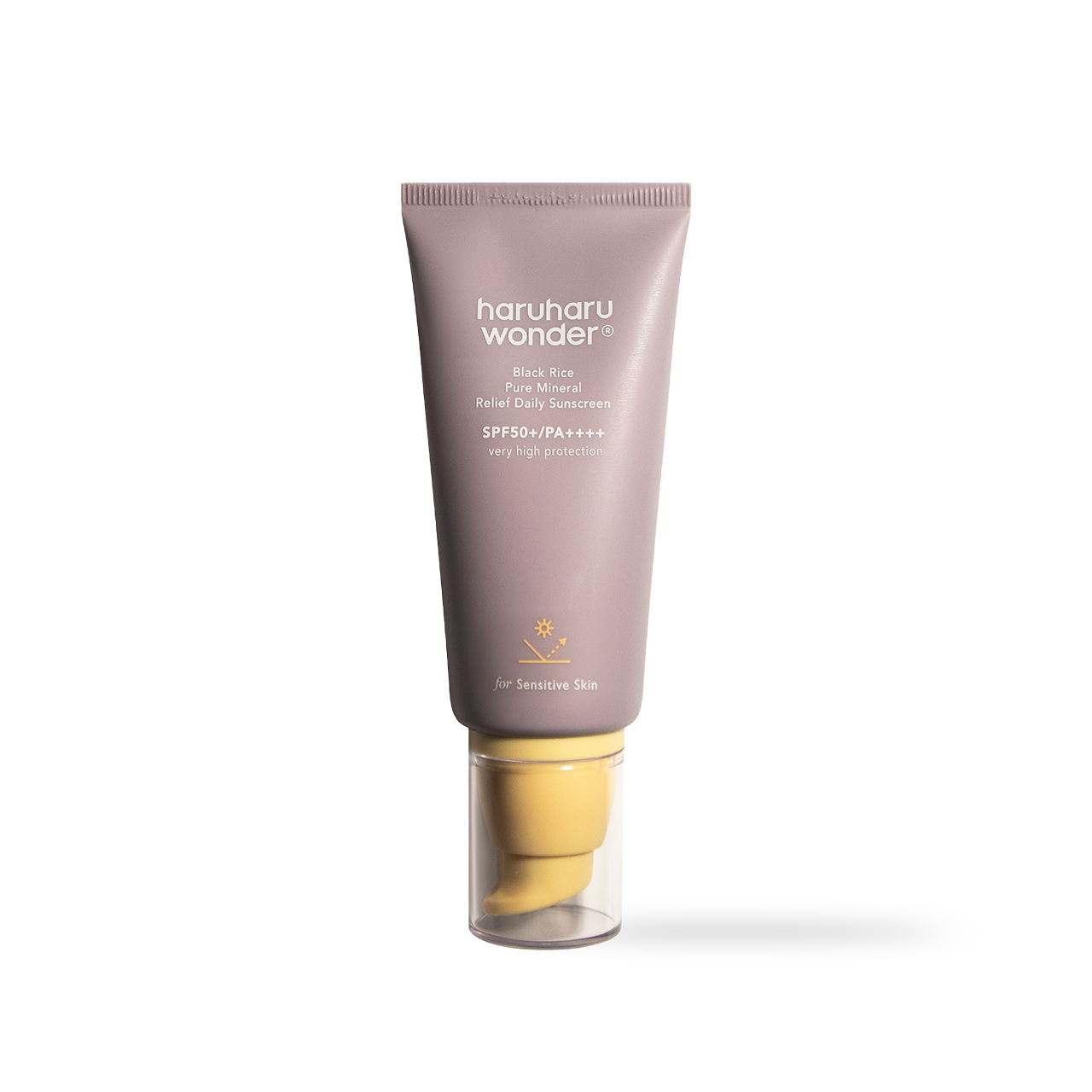 Black Rice Pure Mineral Relief Daily Sunscreen Unscented SPF50+ 50ml – Cruelty-Free | Hanara