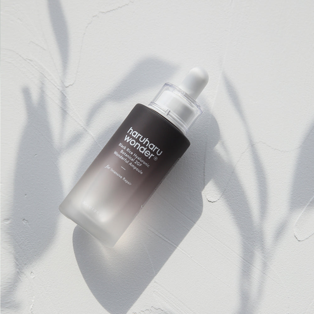 Black Rice Hyaluronic Botanical 2GF Wonderful Ampoule 30ml – Cruelty-Free | Hanara