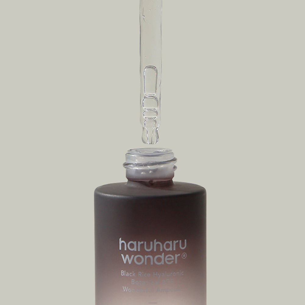 Black Rice Hyaluronic Botanical 2GF Wonderful Ampoule 30ml – Cruelty-Free | Hanara
