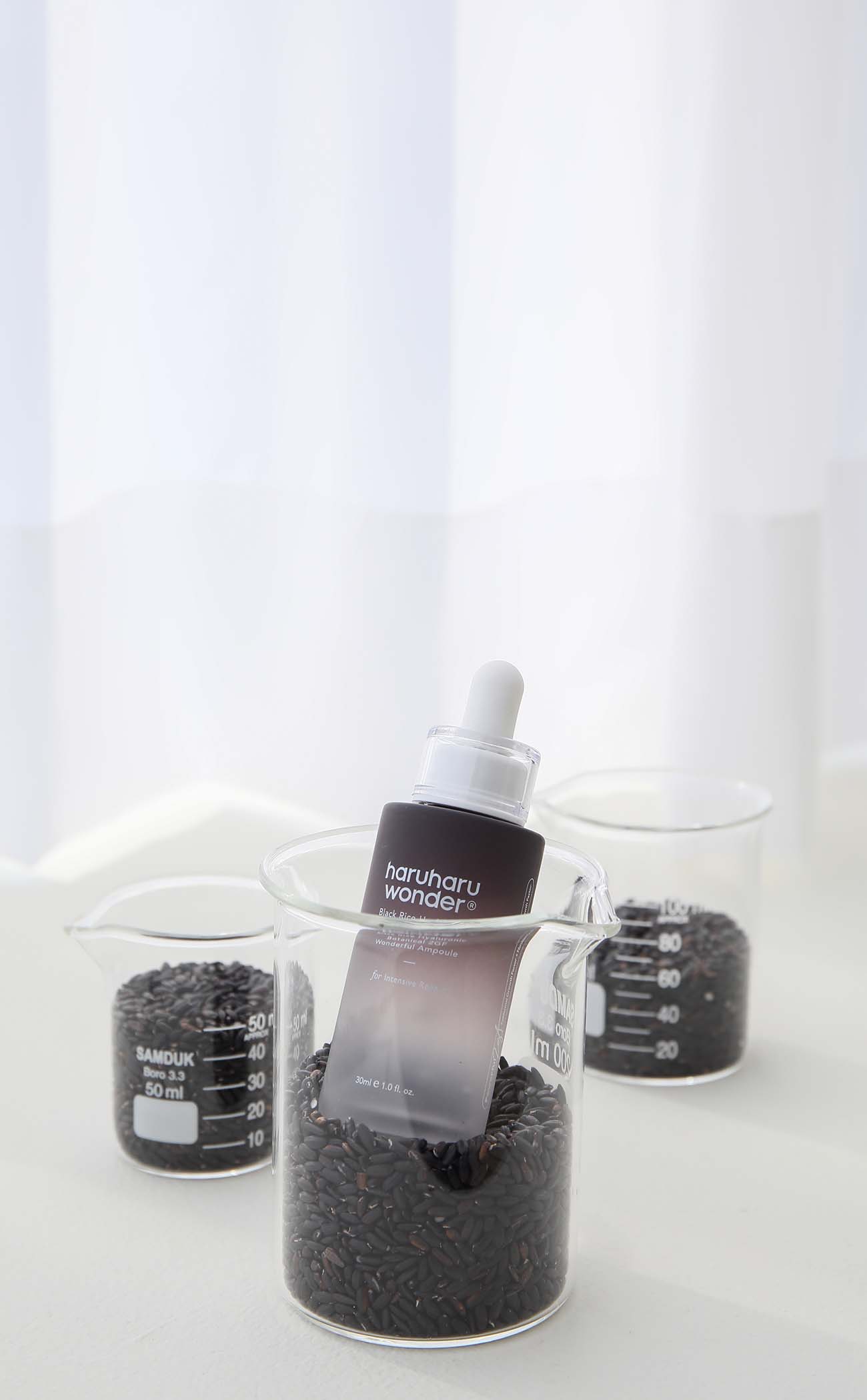 Black Rice Hyaluronic Botanical 2GF Wonderful Ampoule 30ml – Cruelty-Free | Hanara
