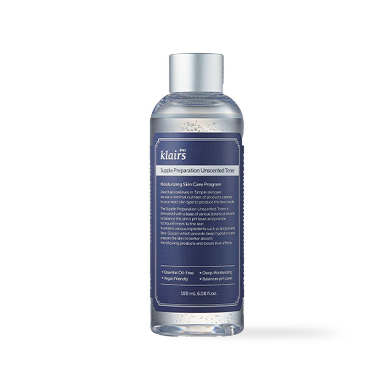 Supple Preparation Unscented Toner 180ml – Cruelty-Free | Hanara