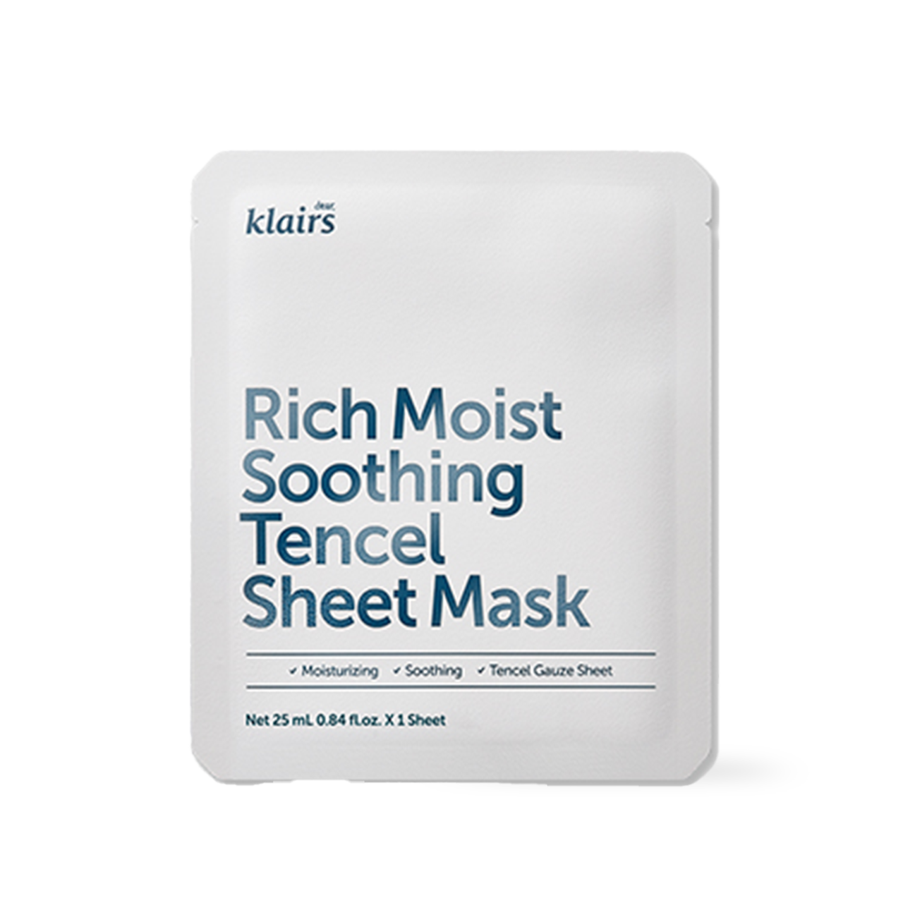 Rich Moist Soothing Tencel Sheet Mask 25ml 10pcs – Cruelty-Free | Hanara