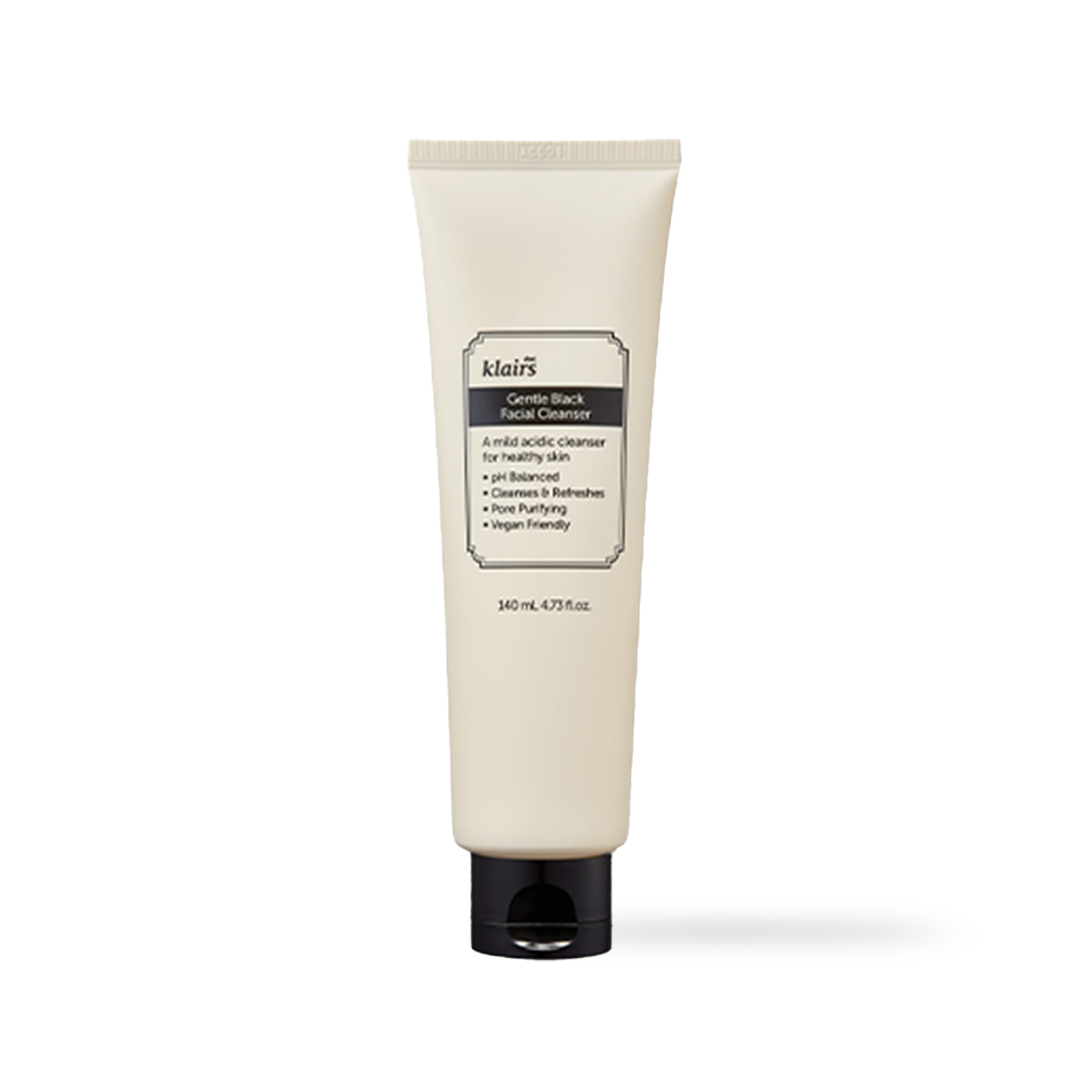 Gentle Black Facial Cleanser 140ml – Cruelty-Free | Hanara
