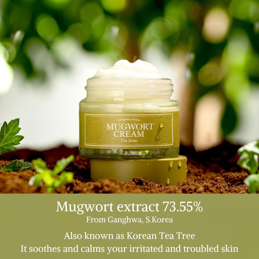 Mugwort Cream 50g – Cruelty-Free | Hanara