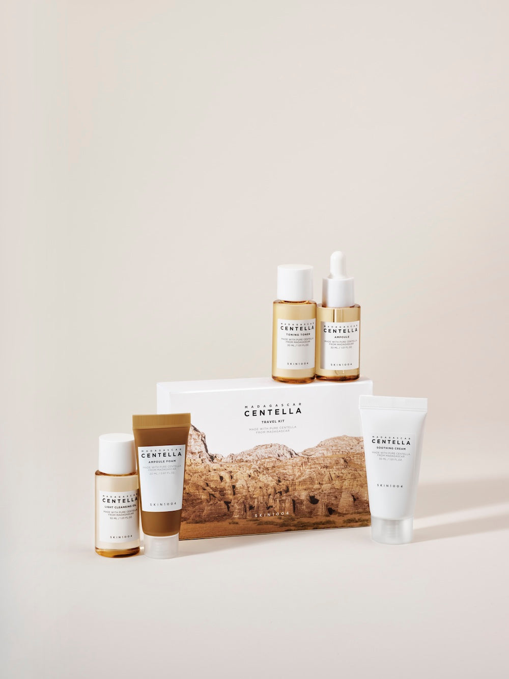Madagascar Centella Travel Kit – Cruelty-Free | Hanara