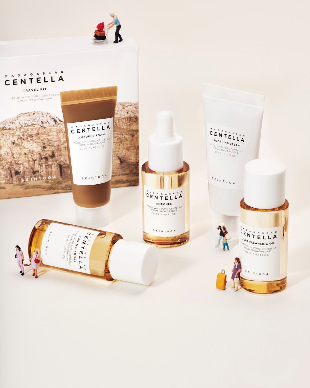 Madagascar Centella Travel Kit – Cruelty-Free | Hanara