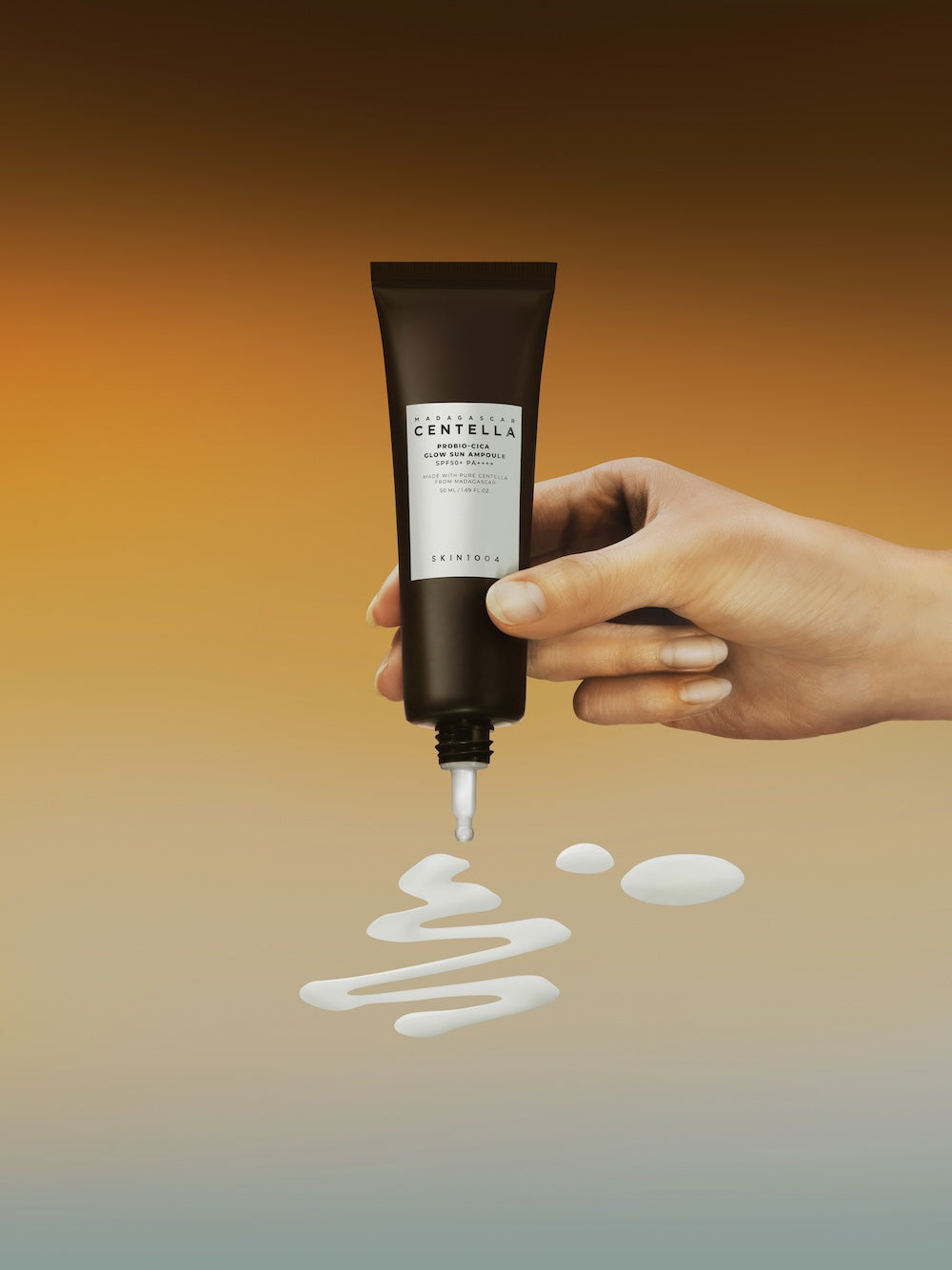 Madagascar Centella Probio-cica Glow Sun Ampoule 50ml – Cruelty-Free | Hanara