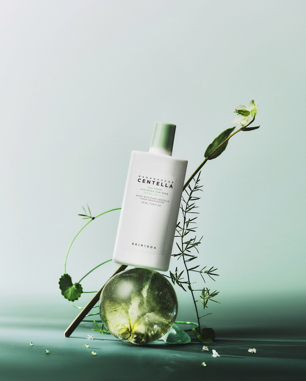 Madagascar Centella Tea-Trica Soothing Sun Milk 50ml – Cruelty-Free | Hanara