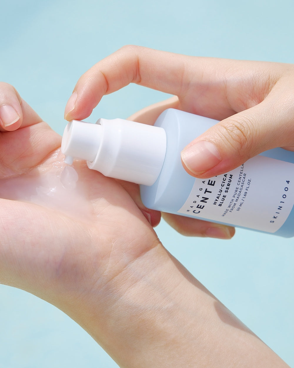 Madagascar Centella Hyalu-Cica Blue Serum – Cruelty-Free | Hanara