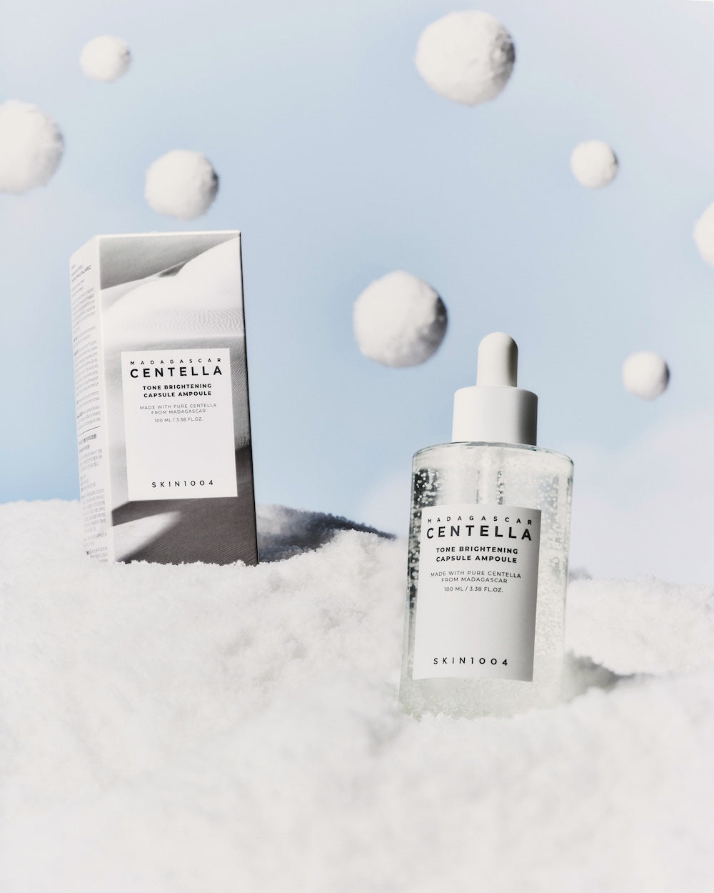 Madagascar Centella Tone Brightening Capsule Ampoule 100ml – Cruelty-Free | Hanara