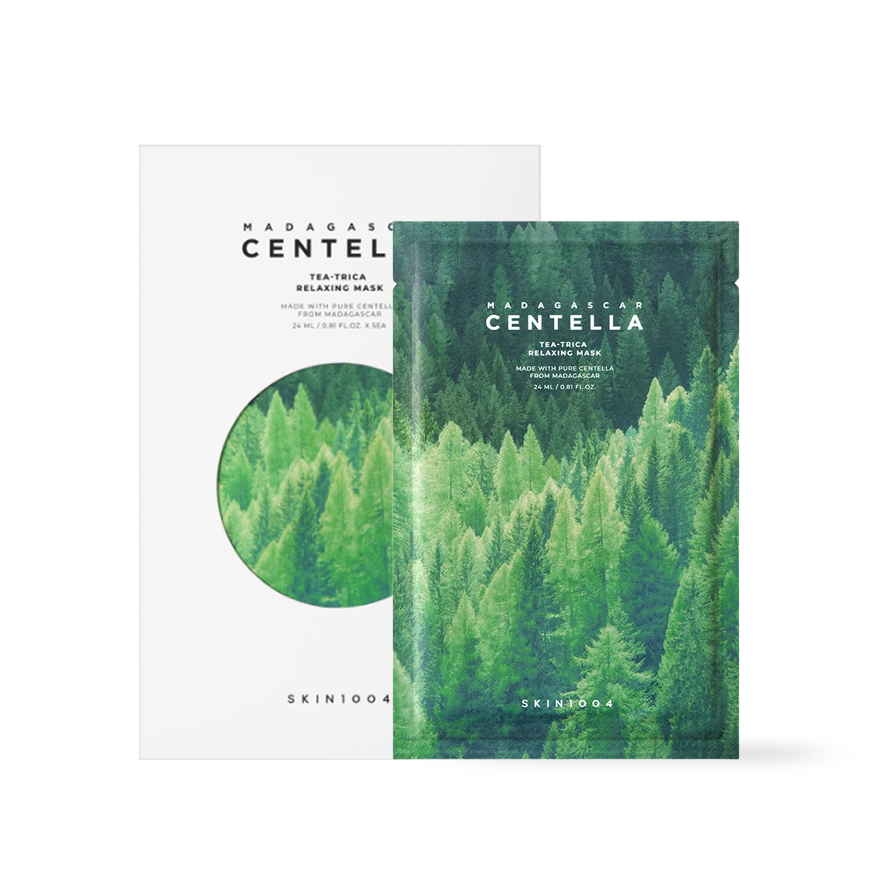 Madagascar Centella Tea-Trica Relaxing Mask – Cruelty-Free | Hanara