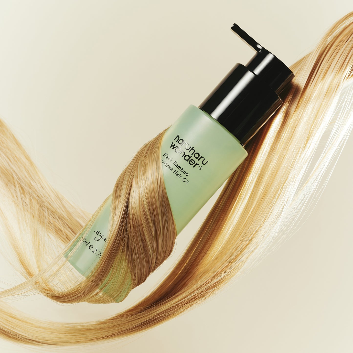 Black Bamboo Frizz-Free Hair Oil 80ml – Cruelty-Free | Hanara