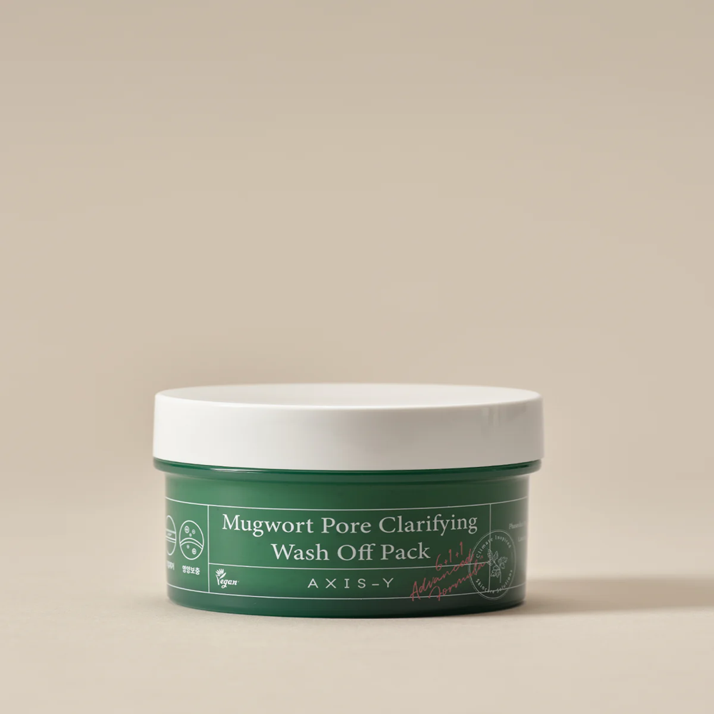 Mugwort Pore Clarifying Wash Off Pack 100ml – Cruelty-Free | Hanara