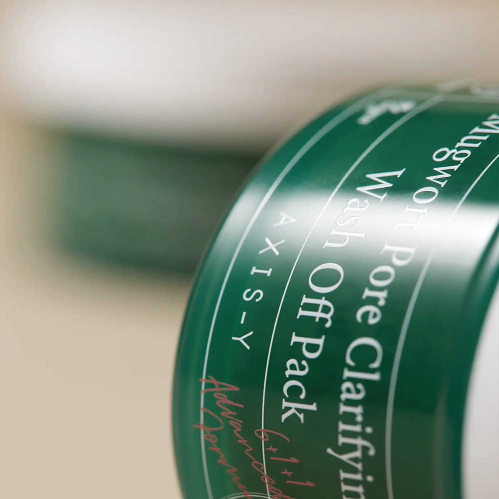 Mugwort Pore Clarifying Wash Off Pack 100ml – Cruelty-Free | Hanara
