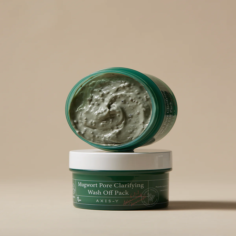 Mugwort Pore Clarifying Wash Off Pack 100ml – Cruelty-Free | Hanara