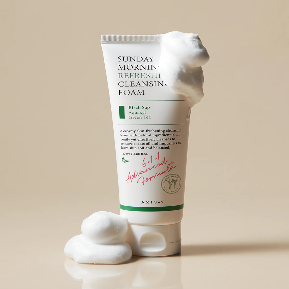 Sunday Morning Refreshing Cleansing Foam 120ml – Cruelty-Free | Hanara