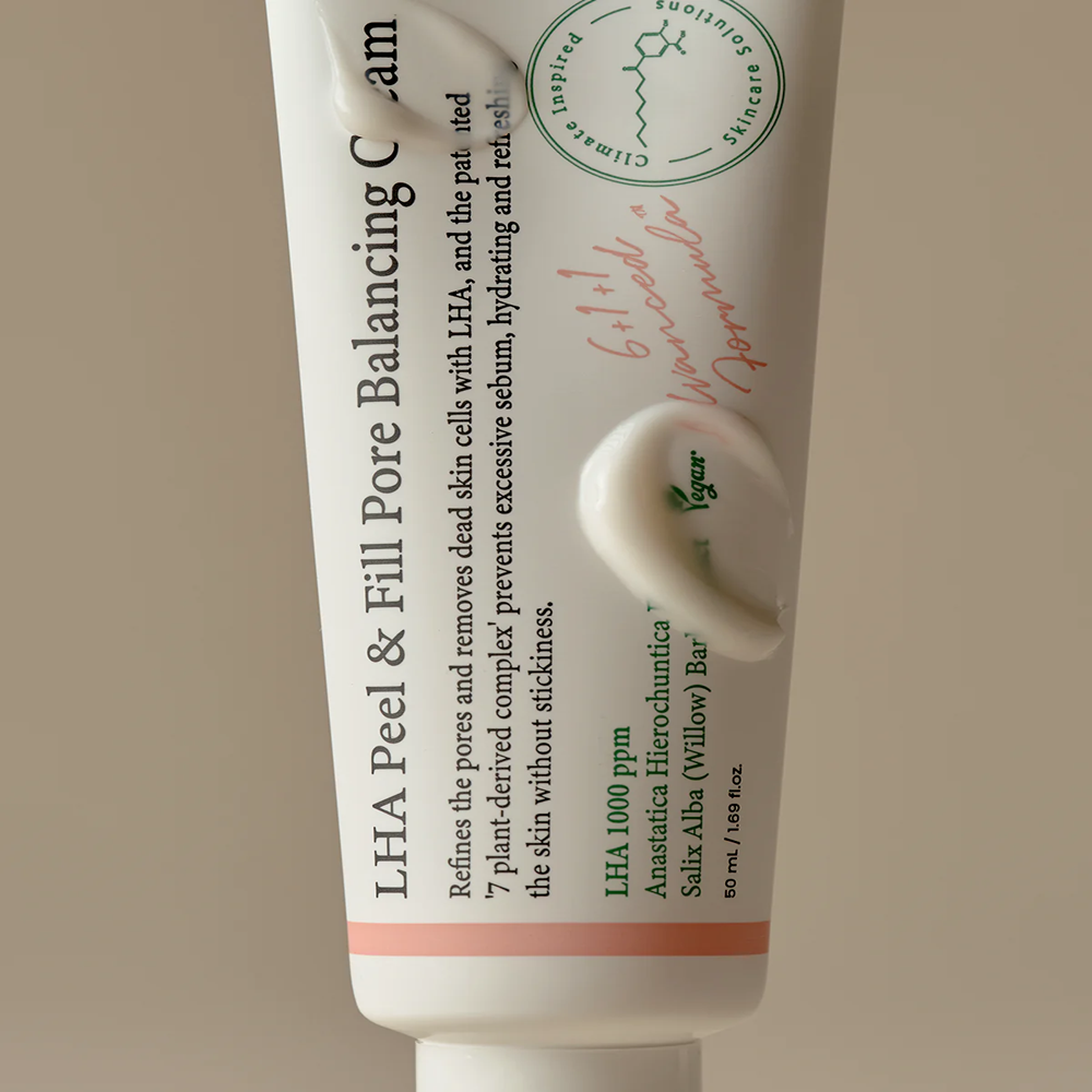 LHA Peel&Fill Pore Balancing Cream 50ml – Cruelty-Free | Hanara