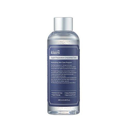 Supple Preparation Unscented Toner 180ml – Cruelty-Free | Hanara