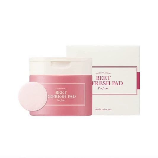 Beet Refresh Pad - 60 Sheets – Cruelty-Free | Hanara