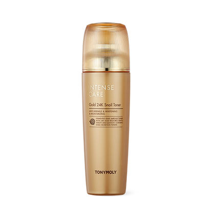 Intense Care Gold24K Snail Toner 140ml – Cruelty-Free | Hanara