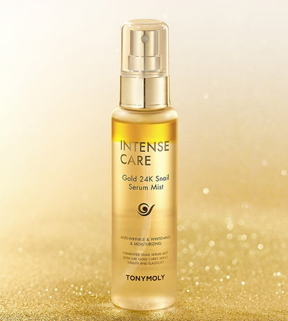 Intense Care Gold24K Snail Serum Mist 100ml – Cruelty-Free | Hanara
