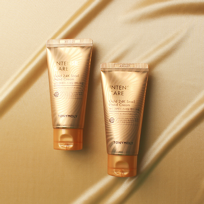 Intense Care Gold24K Snail Hand Cream 60ml – Cruelty-Free | Hanara