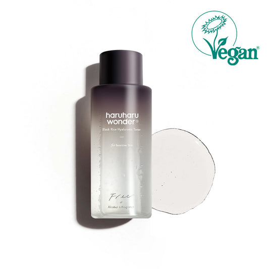 Black Rice Hyaluronic Toner For Sensitive Skin 150ml – Cruelty-Free | Hanara
