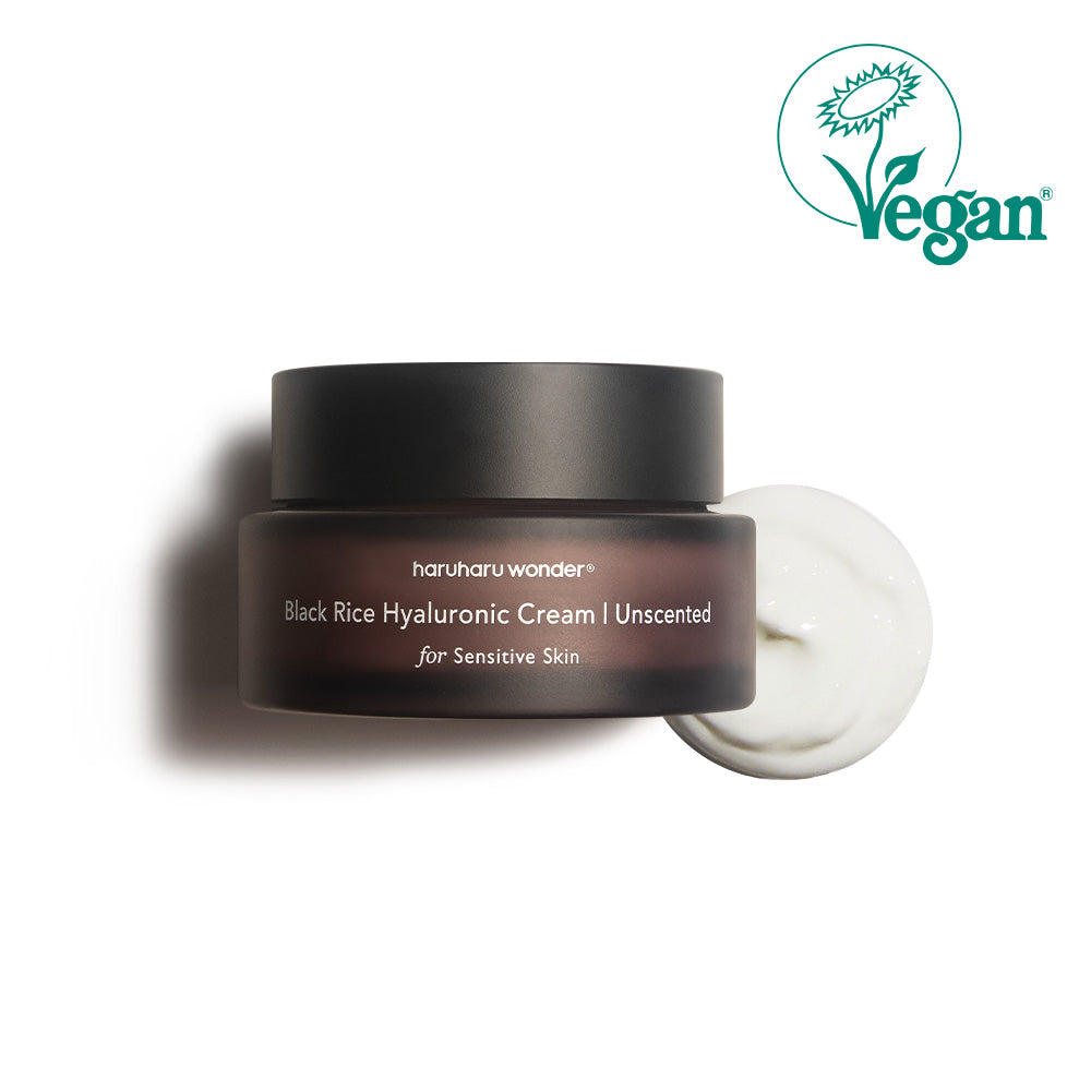 Black Rice 10 Hyaluronic Cream 50ml (Unscented) – Cruelty-Free | Hanara