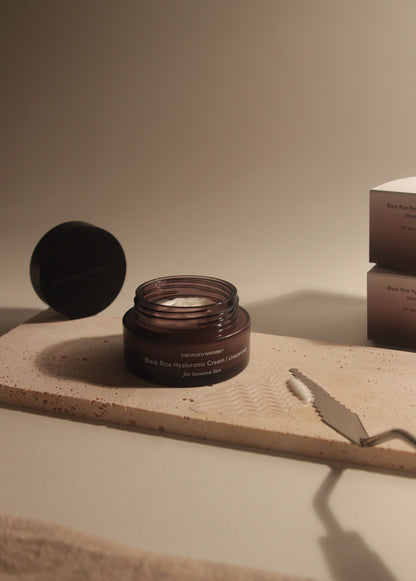 Black Rice 10 Hyaluronic Cream 50ml (Unscented) – Cruelty-Free | Hanara
