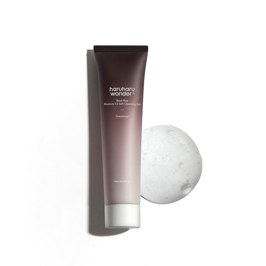 Black Rice Moisture 5.5 Soft Cleansing Gel 100ml – Cruelty-Free | Hanara