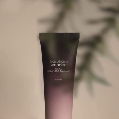 Black Rice Moisture 5.5 Soft Cleansing Gel 100ml – Cruelty-Free | Hanara